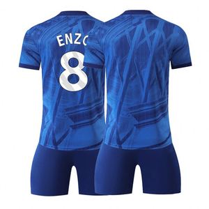 Uniformes de Fútbol de Verano, Camiseta de Local del Chelsea Temporada 25/26, Manga Corta, Estampada, Transpirable, de Secado Rápido, Unisex para Adultos - Product Image 1