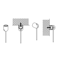Kit de système de suspension de câbles en nylon et acier inoxydable multi-usages OMNI, crochet réglable, pince pour panneaux acoustiques, décoration de plafond artistique