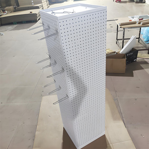 Rotator hiển thị Pegboard, đồ trang sức hiển thị 360 xoay tháp, tầng thường vụ xoay hiển thị đứng tùy chỉnh - Product Image 3