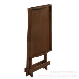 Wooden Folding Mini Outdoor <b>Table</b> Rectangular Solid Wood <b>Portable</b> Balcony Courtyard <b>Picnic</b> Coffee <b>Table</b> - Product Image 3