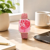 Reloj Inteligente Elegante de Alta Gama para Mujer, Compatible con Llamadas, Monitoreo Deportivo y de Salud, Presión Arterial, Frecuencia Cardíaca, Oxígeno en Sangre