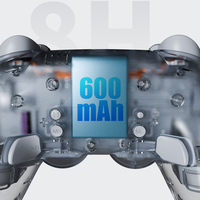 Nouvelle manette de jeu double Hall Joystick sans fil BT contrôleur de jeu pour NS PC Steam cartographie multi-plateforme