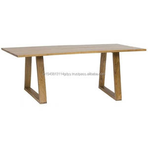 Vente chaude Vintage Table À Thé Classique Table Basse Rectangulaire Longue Table À Manger avec Pieds En Bois pour Salon et Salle À Manger - Product Image 1