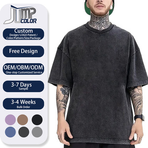 Tiaose biểu tượng tùy chỉnh TEE cổ điể<span class=keywords><strong>n</strong></span> trống đồng bằng thả vai áo thun bông Đá rửa T-Shirt in ấ<span class=keywords><strong>n</strong></span> người đà<span class=keywords><strong>n</strong></span> ông mới axit rửa t Áo sơ mi - Product Image 1