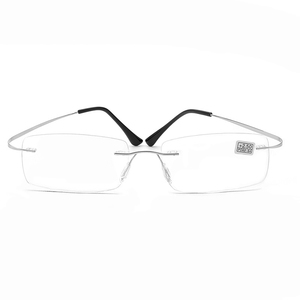 Vente chaude Anti Lumière Bleue À La Mode Designer Optique Lunettes De Lecture Hommes Femmes Sans <span class=keywords><strong>Monture</strong></span> Unique Focus Lecture Verre Cadre - Product Image 4