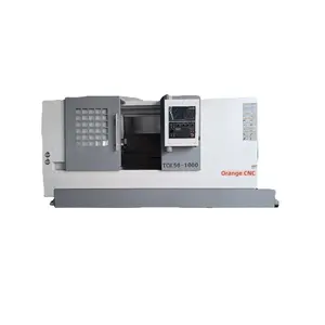 Deutsche Fanuc Control Doppel futter CNC Drehmaschine kombiniert für Hobby TCK56