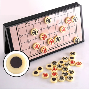 Katlanır mıknatıs satranç masa strateji oyunu katlanabilir kurulu adet manyetik seyahat seti çin satranç <span class=keywords><strong>2</strong></span> oyuncu gençler yetişkinler için - Product Image 2