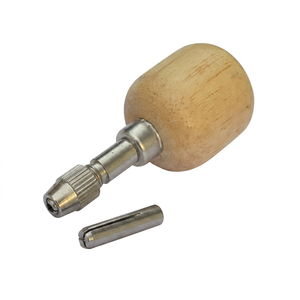 SUNTOOLS/STIPL Model 250 <b>Wood</b> Handle Rotary <b>Drill</b> for Jewelry Making with Metal Chuck and <b>Bit</b> Holder - Product Image 1
