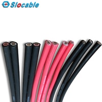 Slo cable Red Black DC 1500V 4 MM2 6 MM2 10 MM2 99,99% kupfer verzinntes PV-Solar kabel für Solar panel