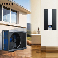 Bomba de Calor de Fuente de Agua Eléctrica BAUF con Inversor Completo y Alto COP, Función WiFi, R32, 14kW, para Uso Doméstico y Hotelero