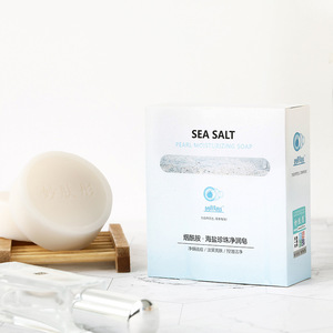 Di alta qualità rinfrescante per il controllo degli acari di rimozione del viso luce nera naturale sale marino sapone da bagno niacinamide - Product Image 2