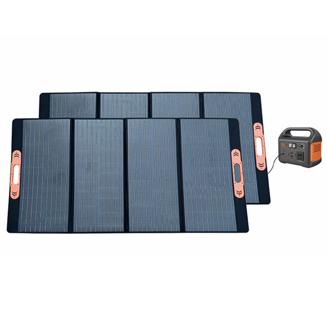 Portable 200W Solar Panel Solar Battery Charger Monocrystalline Foldable Solar Panel for Camping Power Station