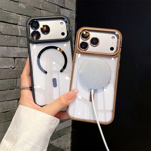 Camera Ring Kickstand Magnetic <b>Phone</b> case <b>for</b> iphone 17 with Alloy Bracket,<b>for</b> iphone 17 Pro Max case with Camera <b>Control</b> Button - Product Image 3