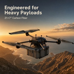 Hélices de Fibra de Carbono para Drones, 21 Pulgadas, de Alta Capacidad de Carga, Ligeras, Mecanizadas por CNC para Multirrotor - Product Image 6