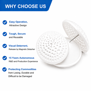 High Sensitivity XLD Golf <strong>RF</strong> Remove ABS Security Tags for <strong>Clothes</strong> Anti Shoplifting Guangdong Model XLD-Y09/10/11 - Product Image 2