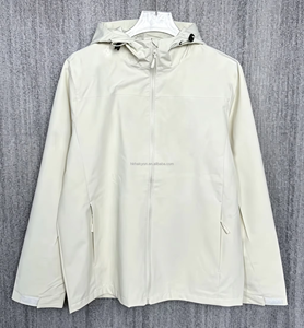 เสื้อแจ็คเก็ตกันลมน้ำหนักเบาสำหรับผู้ชาย มีฮู้ด ผ้า softshell ซิปแบบรูดขึ้น ลงได้ เหมาะสำหรับใส่ลำลองและกิจกรรมกลางแจ้ง - Product Image 4