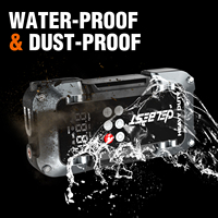 Démarreur de secours numérique haute performance, 3750A, avec gonfleur intégré pour moteurs essence et diesel jusqu'à 10L