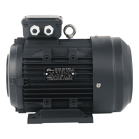 Moteur à arbre creux 7.5kW alimentant des nettoyeurs haute pression