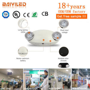 ไฟฉุกเฉินแบบสองหัวความสว่างสูง ไฟสำรองทางออก LED  ไฟฉุกเฉิน LED - Product Image 3