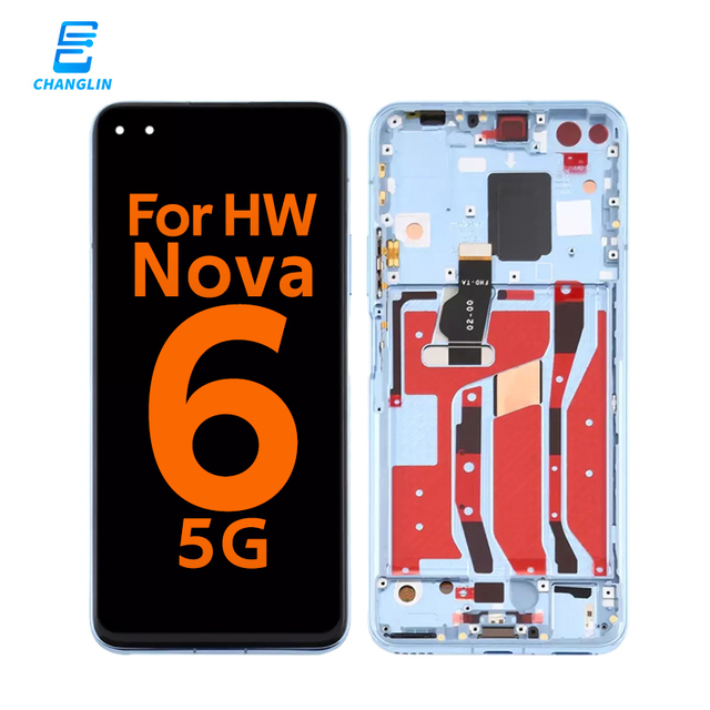 Fabricante De Pantallas for Huawei Nova 6 5G Para Celulares Mayorista De Todos Los Modelos De Pantallas De Teléfonos Con