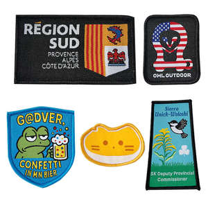 กระเป๋ากีฬา DIY ป้ายปักลาย<span class=keywords><strong>การ์ตูน</strong></span><span class=keywords><strong>โซนิค</strong></span>แบบรีดติด  ป้ายปักลาย 3 มิติ/2 มิติ  โลโก้แฟชั่นแบบกำหนดเอง ผ้าทอ - Product Image 1