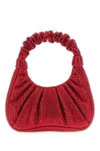 Sac design de haute qualité JW Pei poignée froissée cristaux rouges Gabbi sac à main doublé à l'intérieur avec poche pour cartes - Product Image 3