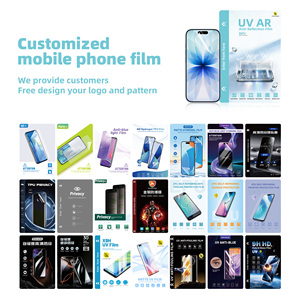 Film de protection d'écran en hydrogel HD translucide anti-reflet et anti-explosion avec logo personnalisé pour les magasins d'électronique grand public - Product Image 2