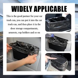 Car Trash Bag, Thickened & Tear-Resistant Car Garbage Bag for Vehicle Tidying, Portable Automotive Trash Can Bags for Car - Product Image 5