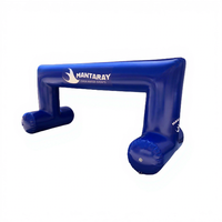 Arche flottante gonflable en bâche PVC étanche pour course aquatique, ligne de départ et d'arrivée gonflable pour événements