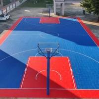 Pour SY160 – Surface multisports en polypropylène pour terrains de tennis et dalles de béton suspendues – Durable pour sports intérieurs/extérieurs