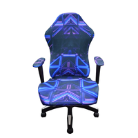 Housse de chaise de jeu personnalisée bienvenue moins chère haute élasticité Housse de chaise ajustée Housse de chaise esports