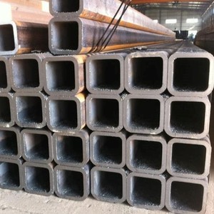 Tubos de acero 190-Caja negra Q195 Q235 Q345 Tubo de inmersión en caliente Sección hueca Tubo de metal cuadrado sin costura - Product Image 3