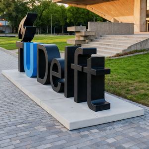 特注大型屋外防錆ステンレス鋼3Dロゴ文字商業ビルランドマーク地上設置看板 - Product Image 3