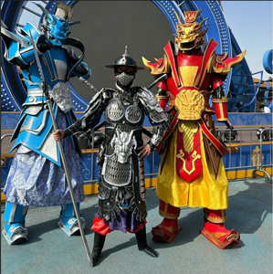 Armure COS Black Myth: Wukong, motif montagne, en métal, réellement portable, pour hommes, style hardcore - Product Image 6