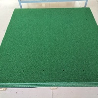 Tapis d'entraînement de golf de haute qualité pour la pratique du swing, tapis de chipping pour la conduite en extérieur, 1500x1500mm, 35mm d'épaisseur