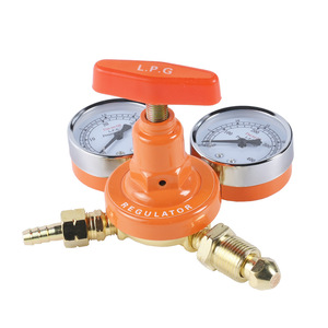 ตัวปรับแรงดันอะเซทิลีน YQY-08 พร้อมเกจวัดแรงดันทองเหลือง 2.525 Psi ข้อต่อเกลียวใน สำหรับอุปกรณ์เชื่อม - Product Image 2
