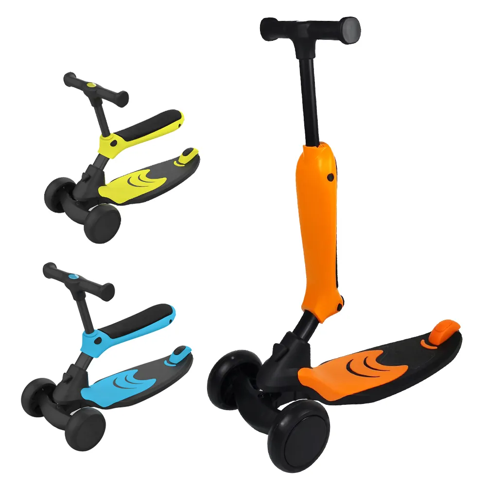 Trung Quốc Nhà Máy Bán Buôn 3 Bánh Xe Trẻ Em Scooter Với Chỗ Ngồi Kick Xe Tay Ga Chân Để Bán