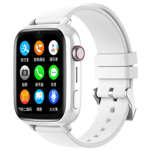 Waterproof Children Smartwatch with Fitness Health Monitoring Music Player Stopwatch 4G Network APP Control