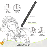 VEIKK A30 8192 Niveles 10x6 Pulgadas Tableta de Dibujo para Artistas 4 Teclas Táctiles 1 Panel Táctil Compatible PC Mac Windows Android