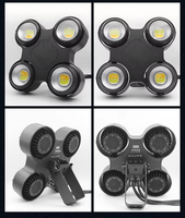 IP65 étanche public extérieur Blinder scène RGBW UV 4x100W LED COB DMX lumière d'étape