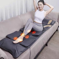 COSMO Hochwertige Elektrische Smarte PU-Leder Ganzkörper-Massagematte Thai Luftdruck-Vibrationsmatte Faltbar Nach Kundenspezifikation