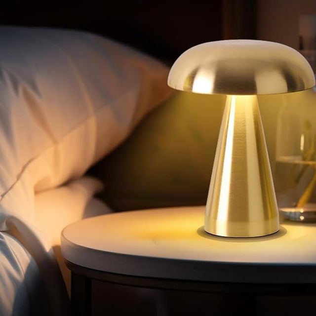 Factory-Direct Rechargeable Portable Cordless LED Table Lamp Metal Desk Lamp 3 Color Touch Control Lamp with 3-Levels Brightness