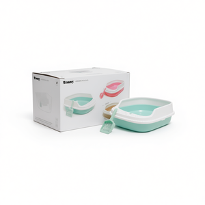 กระบะทรายแมวยอมมี่ ขนาด 49 ซม. พร้อมที่ตัก สำหรับแมวในบ้าน - Product Image 2