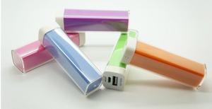 Quà Tặng Doanh Nghiệp Tốt Nhất Pin Dự Phòng Son Môi Mini 18650 LOGO OEM <span class=keywords><strong>2600Mah</strong></span> - Product Image 3