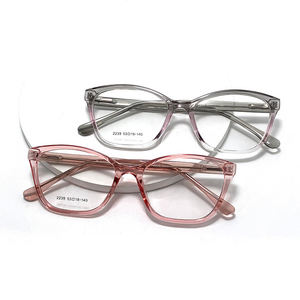 משקפי עיניים חתול אופנה חדש משקפי ססגוניות מרובעים מסגרות מרובעים יוניסקס עבור משקפי ראייה - Product Image 3