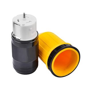 SS2-50 औद्योगिक ग्रेड 50 एम्प 125/250 वोल्ट लॉकिंग नेमा SS2-50 रिसेप्कल एब्स जलरोधी बिजली प्लग हम - Product Image 1