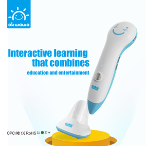 Jouet éducatif précoce pour enfants, crayon parlant, stylo sonore, stylo parlant en plastique, enregistrement MP3, batterie rechargeable avec livres audio - Product Image 2