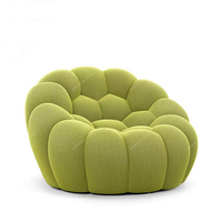 Canapé sectionnel moderne en velours SPARKLE pour hôtel et villa - Couleur et taille personnalisables