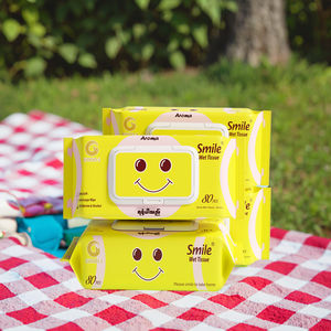 ผ้าเช็ดทำความสะอาดแบบเปียกสำหรับเด็กทารกผ้าเช็ดทำความสะอาดปราศจากแอลกอฮอล์พร้อมดอกคาโมไมล์จากว่านหางจระเข้มีตัวอย่างออนไลน์จำนวนมากเป็นมิตรกับสิ่งแวดล้อม - Product Image 2