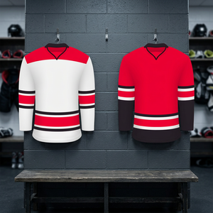 Maillot de hockey sur glace personnalisé, nouveau design, impression par sublimation intégrale, vente en gros, unisexe, nom d'équipe personnalisé, service OEM - Product Image 6